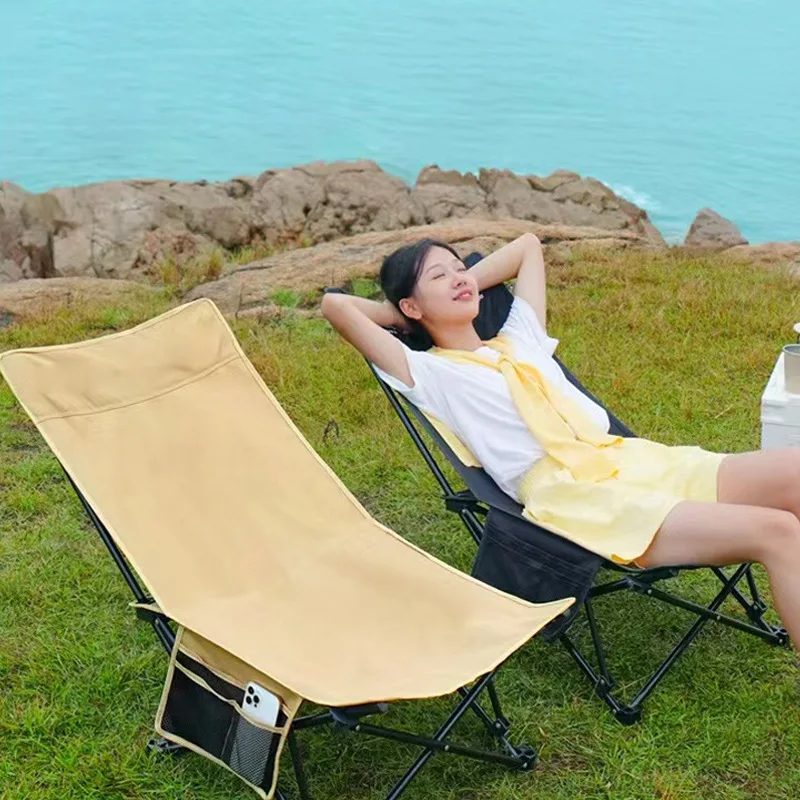 Складной стул для отдыха на природе портативный зарисовок рыбалки пляжа дома