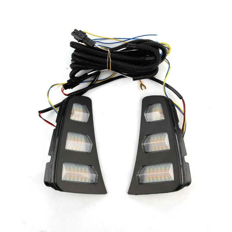 Дневные ходовые огни дневные Противотуманные фары для KIA Pegas Soluto 2018 2019