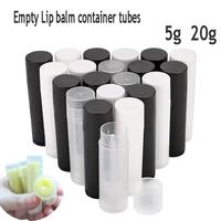 10pcs 5g 20g lip gloss tube empty cosmetic organizer lipstick jars balm lip gloss tubes container for travel makeup