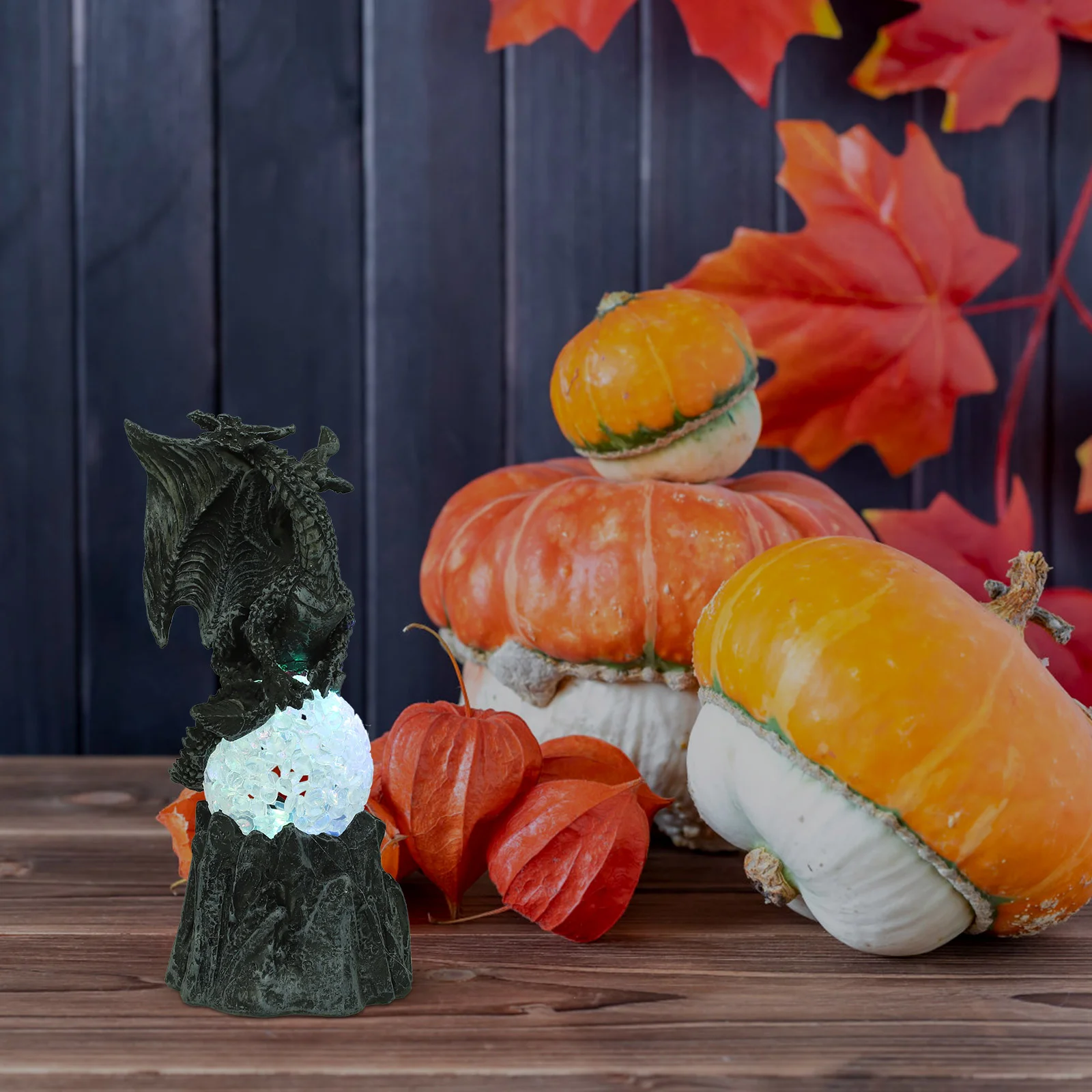 

Animal Sculpture Dragon Decor Figurine Halloween Statue Animals Ornament Small Ancient