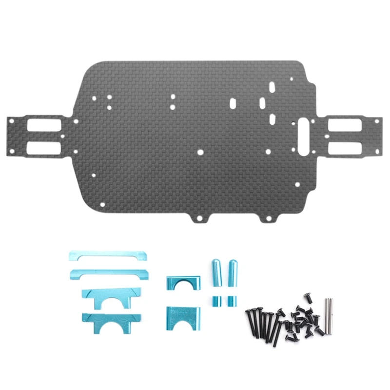 

For WLtoys A949 A959 A969 A979 K929 A959-B A969-B A979-B A979-A A979-3 RC Car Spare Part A949-03 Carbon Fiber Chassis Low Bod