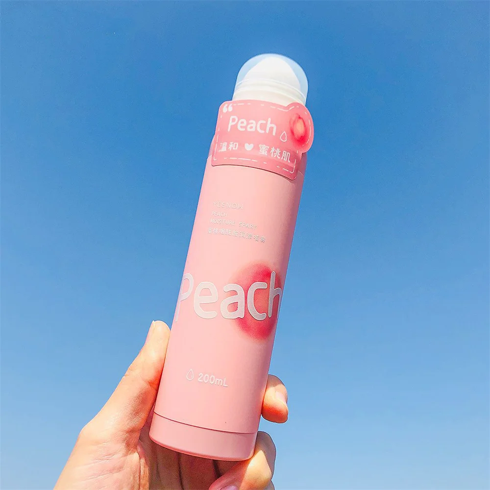 Цитрусовый освежающий витамин с спрей для макияжа вода персик Тоник лица против