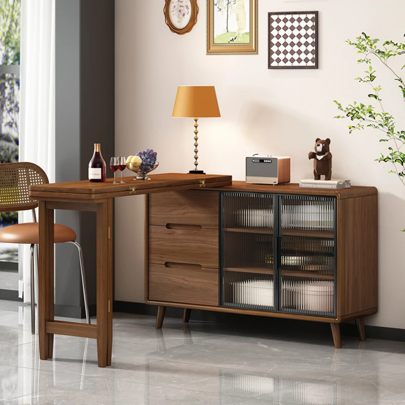 

Складные деревянные обеденные столы, выдвижные столы для ресторана и дома, современный минимализм, мебель для дома WZ50DT