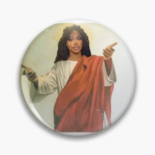 

Мягкая заколка на пуговицы по индивидуальному заказу «Властелин и Спаситель», креативная металлическая заколка на лацкан, модная Милая жен...