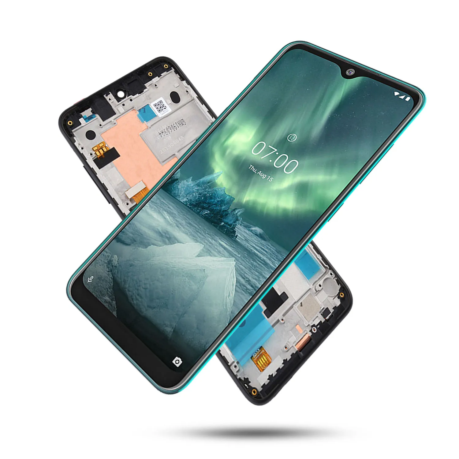 Оригинальный ЖК-дисплей для Nokia 6 2 TA-1200 7 дисплей премиум качества сенсорный экран