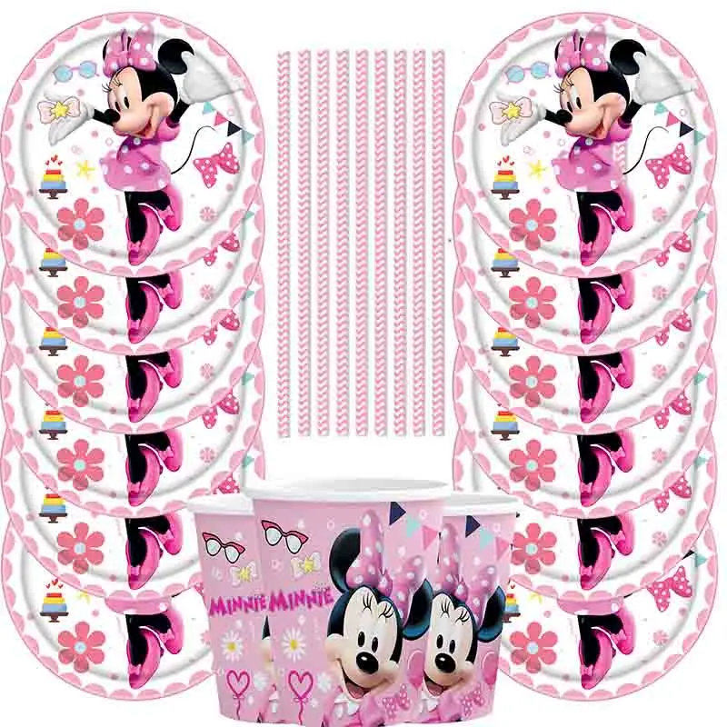 57 шт./набор соломенные тарелки для девочек