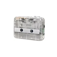 compatible transmitter tape cassette player music gift plug and play portable fm radio durable standalone