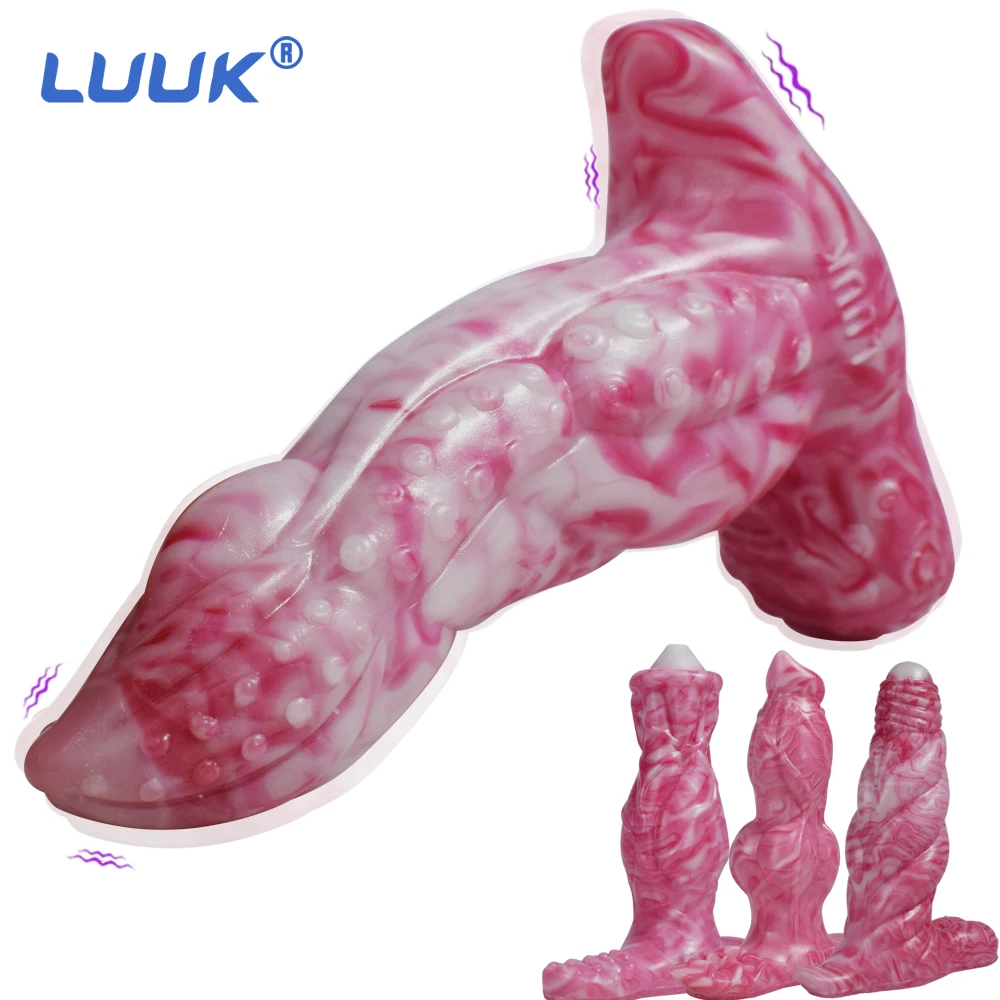LUUK Wireless Remote Vibrator Octopus Dildo for Women G Spot Anal Vaginal Stimulator Realistic Vibrating Dildo Adult Sex Toys