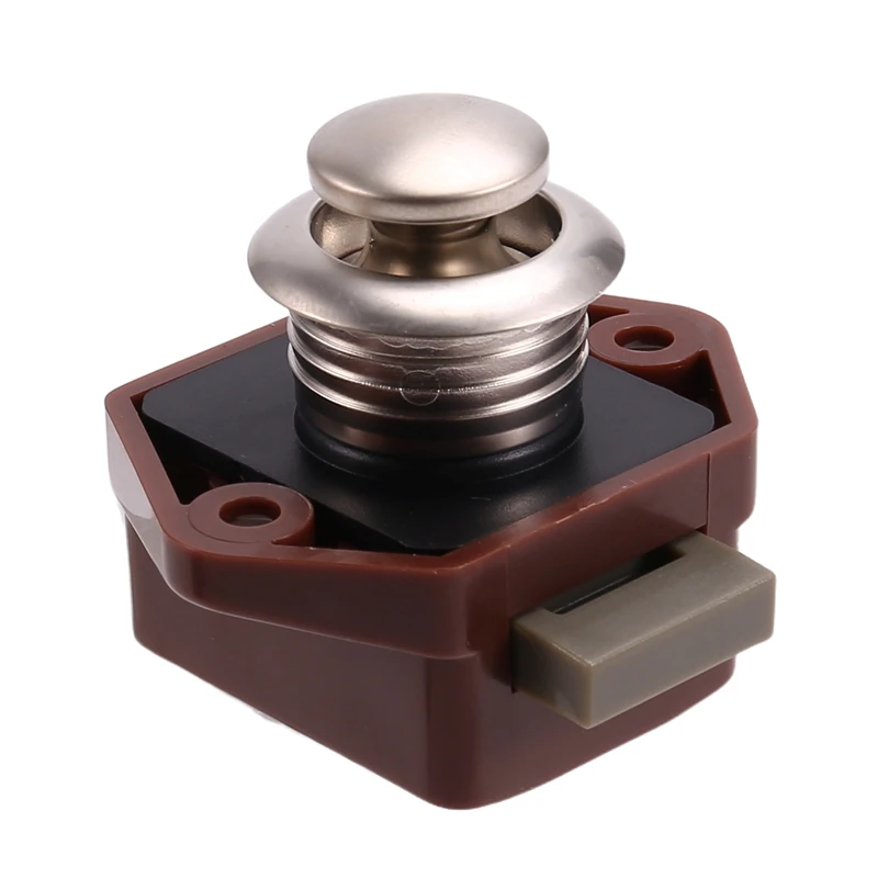 Кнопочный замок с защелкой бытовая кнопка для дверей мебели