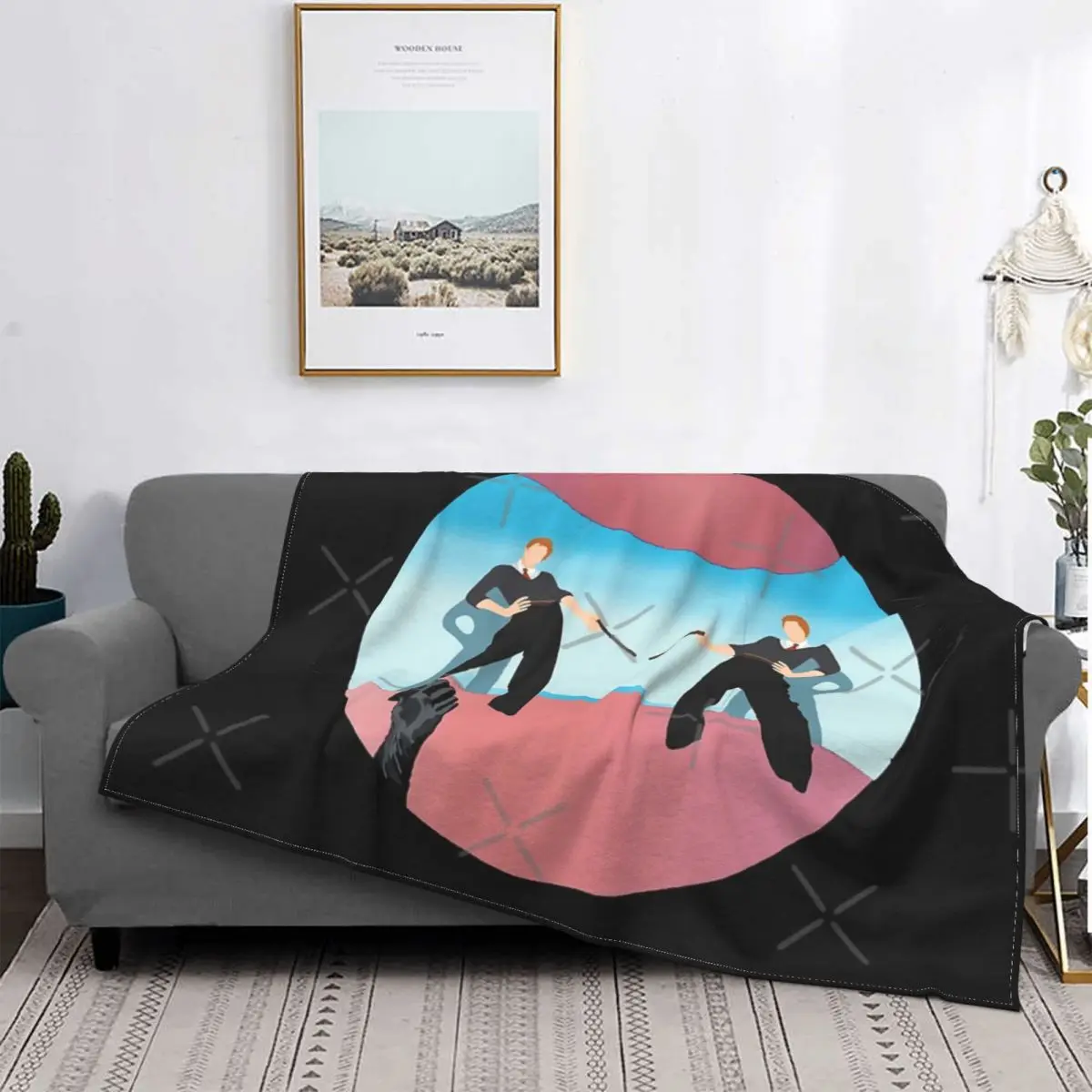 

F&G Fl Blanket Bedspread Bed Plaid Bed Cover Towel Beach Blanket Hoodie Home Textile Luxury