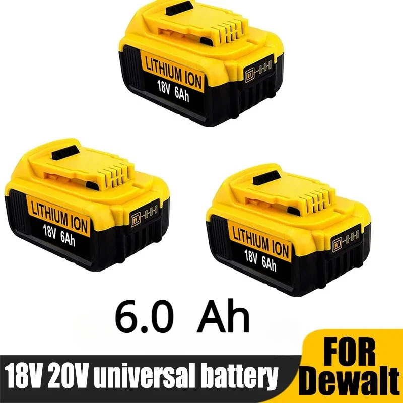 Фото 20 в/18 в 6 Ач для Dewalt DCB200 790 перезаряжаемая литиевая батарея макс. DCB206 DCB207 DCB204 DCB203 200 DCB181 DCS391N DCD740 DCD785 №1