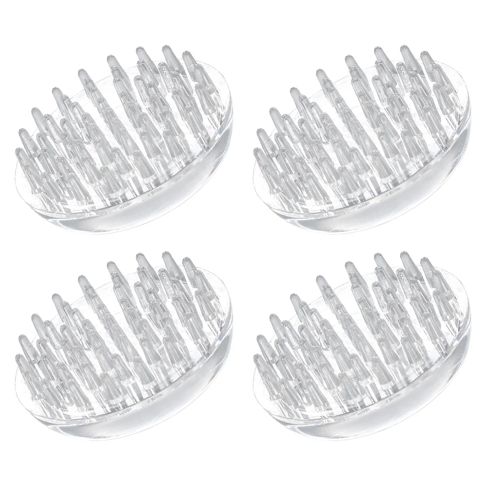 

4pcs Protectors Table Leg Protectors Carpet Savers Spiked Furniture Cup Chair Feet Caps Round Caster Cups for Home Office Indoor