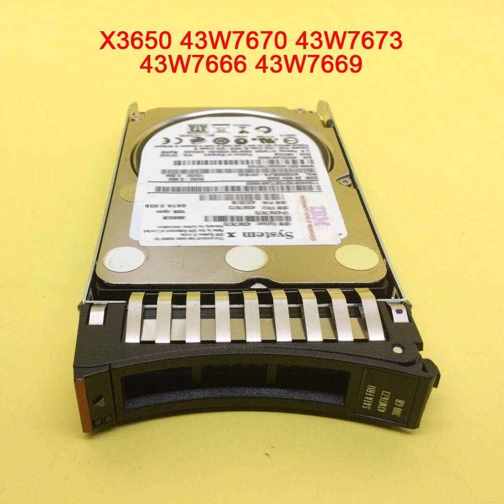 Для IBM X3650 43W7670 43W7673 43W7666 43W7669 300 ГБ 10K SATA 2 5 "жесткий диск