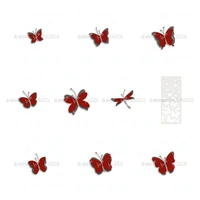 decoration mold layering stencils and metal cutting dies set for diy butterflies craft making greeting card scrapbooking dairy
