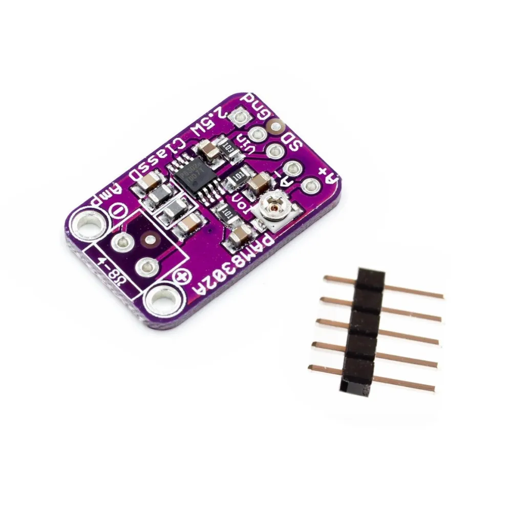 

1PC PAM8302A PAM8302 2.5W Aingle Channel Class D Audio Power Amplifier Module Development Board Witth Pin Freeshipping