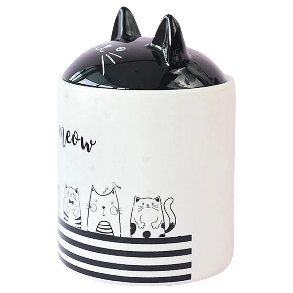 

Household Ceramic Airtight Jar Cereal Containers Egg Collecting Basket Ceramics Multi-function Canister