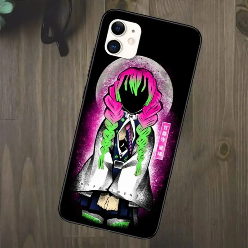 Чехол для телефона с аниме рассекающим демонов iphone 12 13 Mini SE 2020 5 5S 6 6S Plus 7 8 X XR XS 11 Pro