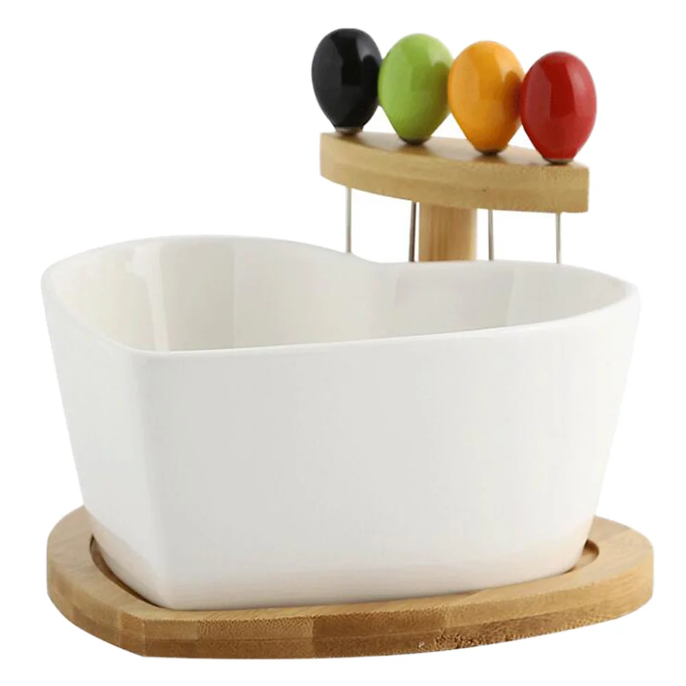 

Салатница в форме сердца, 1 набор