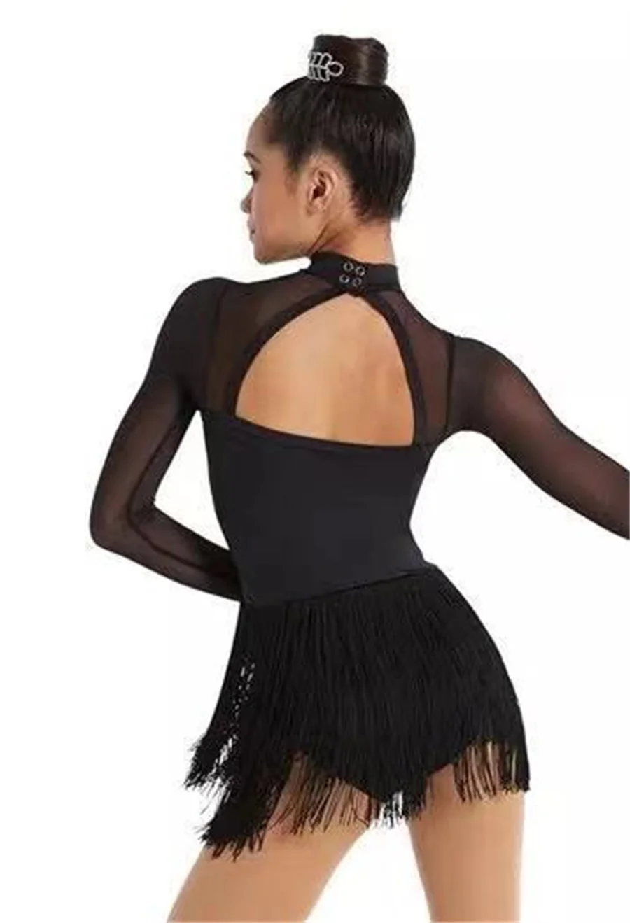 Новинка костюм для профессиональных джазовых танцев платье выступлений