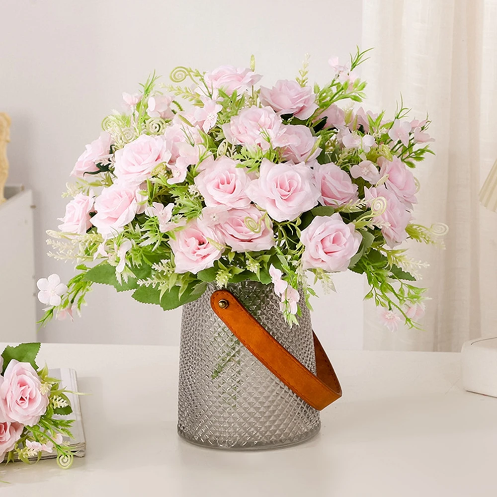 

Искусственные розы, цветы, белый Шелковый Пион, высокое качество, небесно-голубой цвет, искусственный цветок невесты, аксессуары для дома, рукоделие