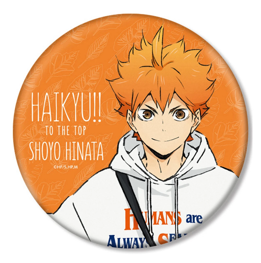Фото 58 мм аниме Haikyuu Daichi Sawamura Ryunosuke Tanaka Aone Takanobu косплей значок булавка SPTE жесть брошь ﻿   Опора Gilf №2