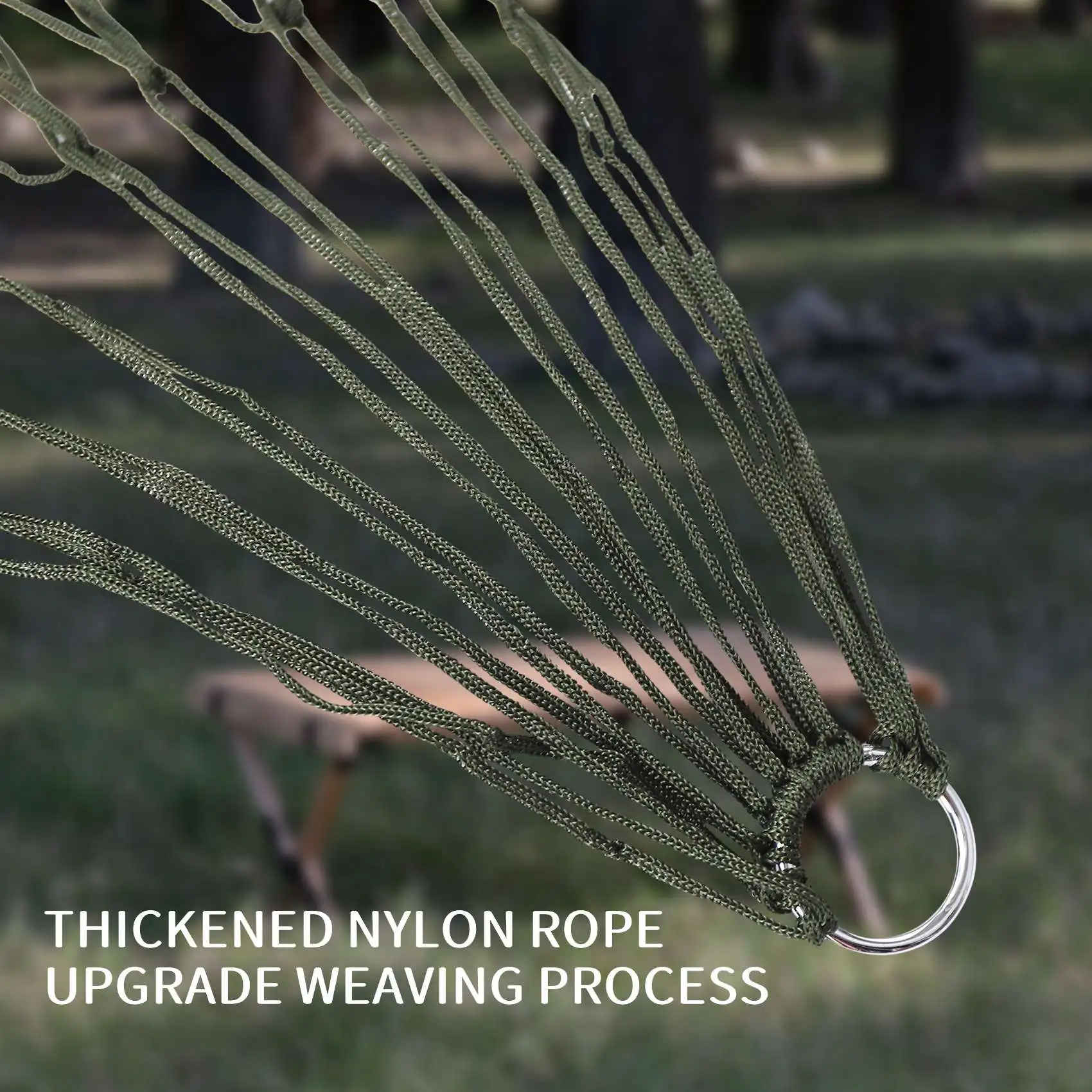 Портативный спортивный гамак сетчатый для улицы кемпинга сада пляжа двора