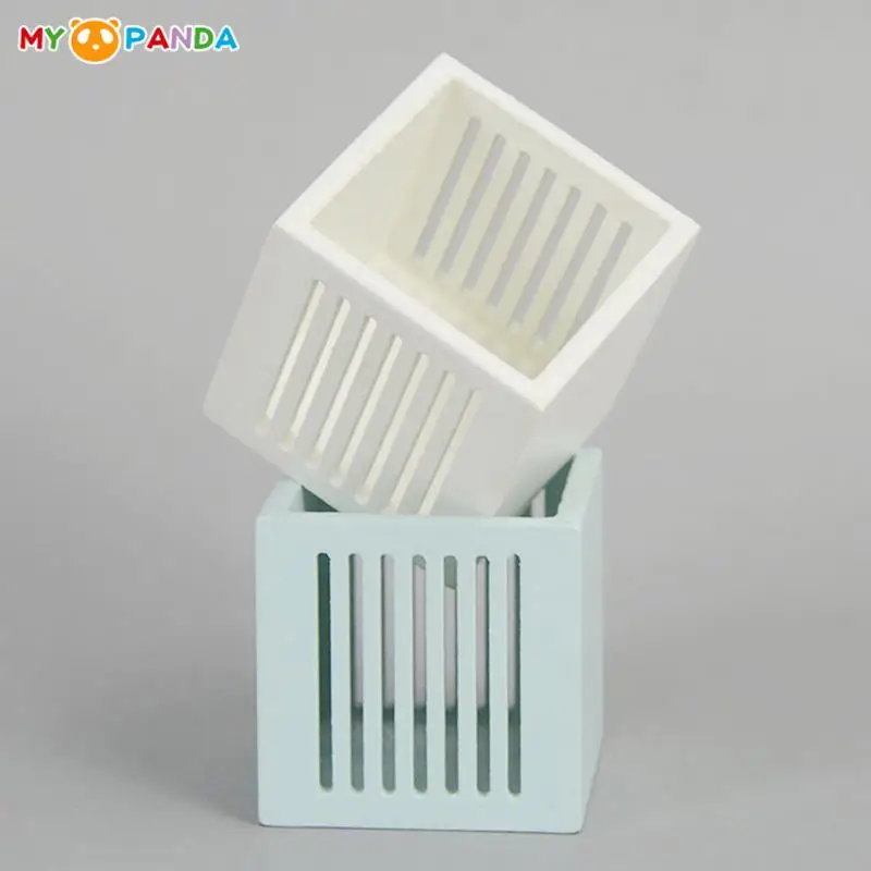 

1/6 1/12 Dollhouse Miniature Simulation Wooden Storage Basket Parts Box Frame Box Model Accessories Toys Home Deco Accessories