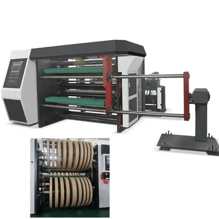 Автоматическая машина для перемотки и резки крафт-бумаги Jumbo Roll резак рулонов