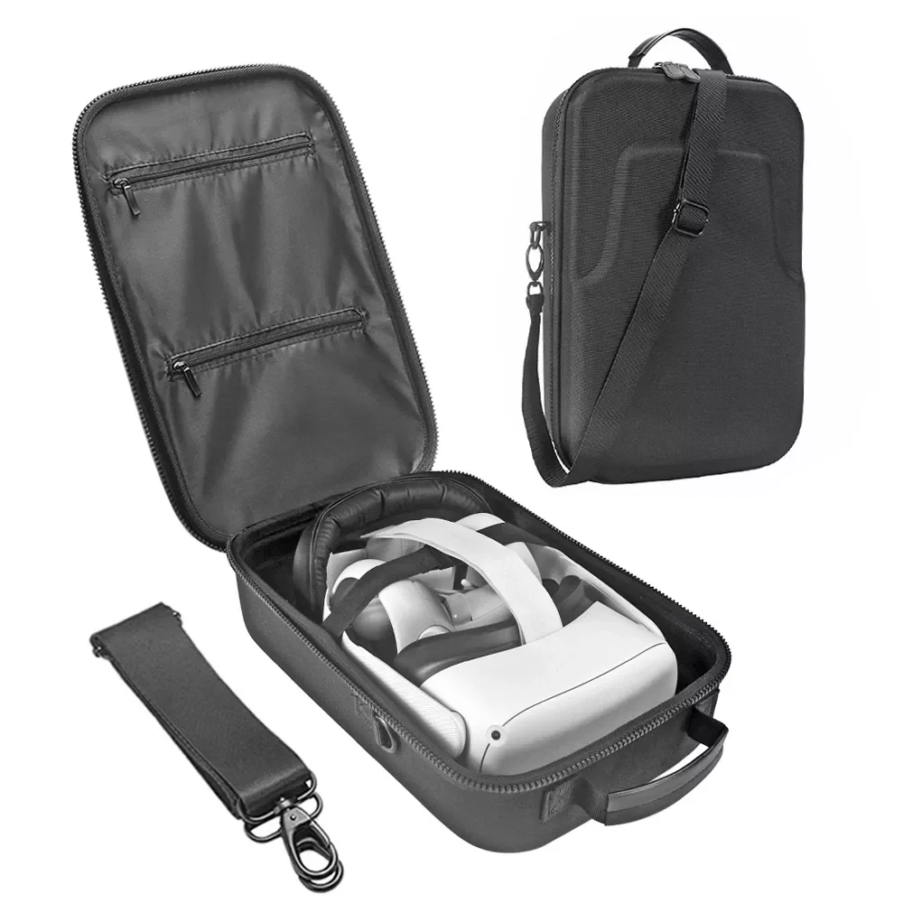 

NEW EVA Hard Travel Protect Box Storage Bag Carrying Cover Case for Oculus Quest 2/Oculus Quest All-in-one VR and Accessories
