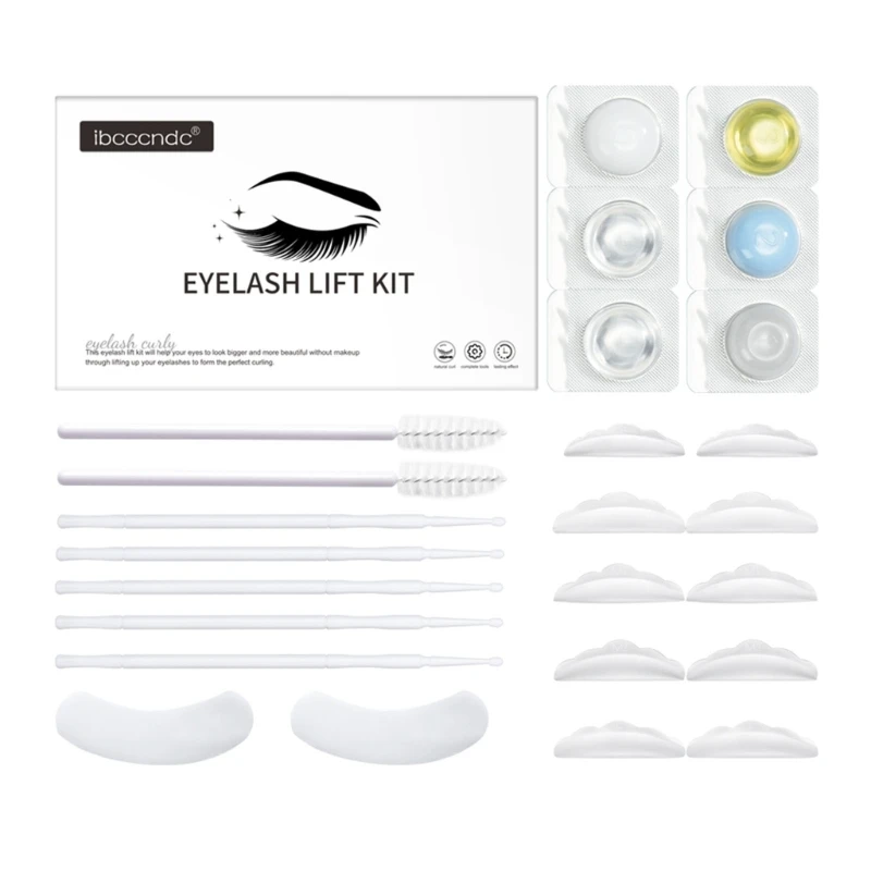 Eye Makeup Tools Eyelash Perming Disposable Dye Tint Kit for