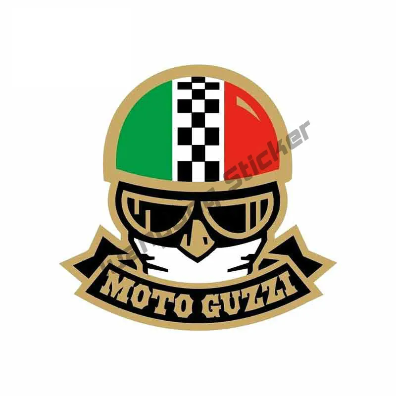 

Funny Car Stickers for MOTO GUZZI Waterproof Creative Sticker Laptop Motorcycle SUV Fine Vinyl Decal Exterior Decor KK13*13cm