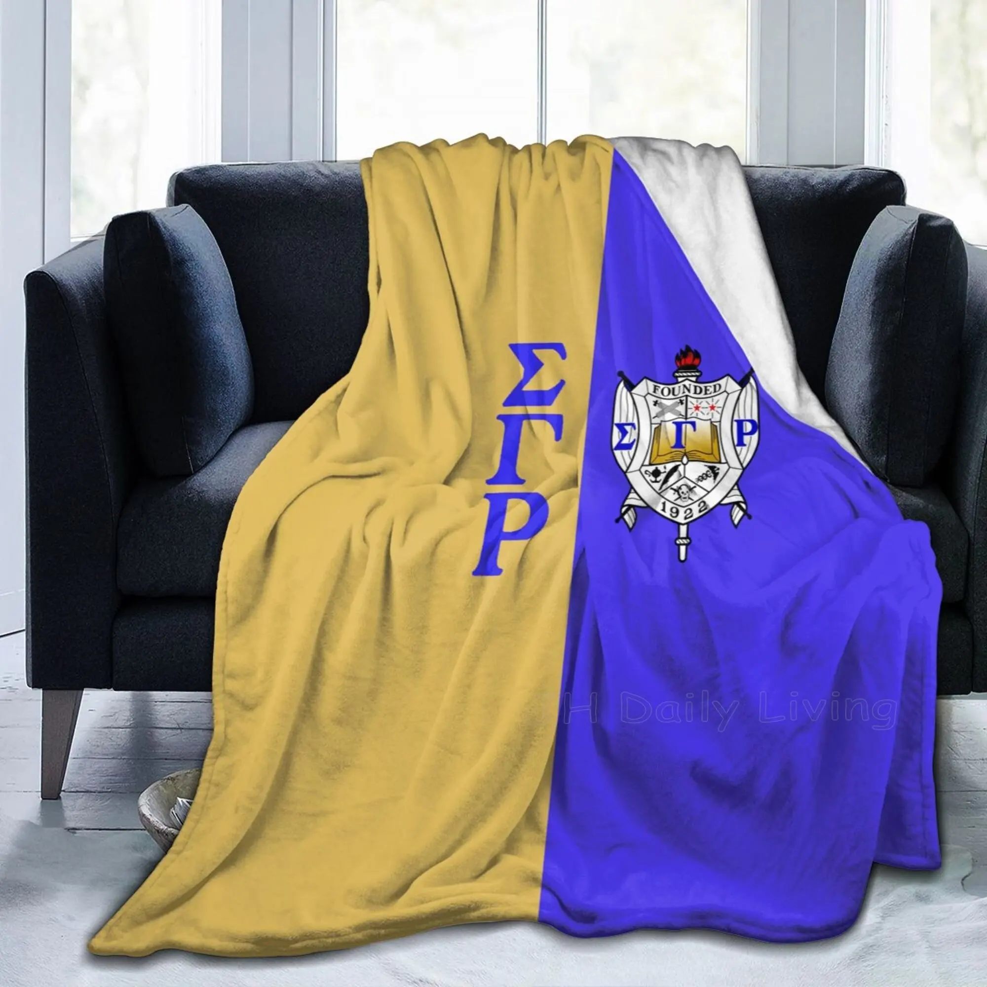 

Cmxljwyt Sigma Gamma Rho Throw Blanket Ultra Soft Warm Lightweight Blanket for Office Sofa Home Bedspreads for Adults Teens Kids