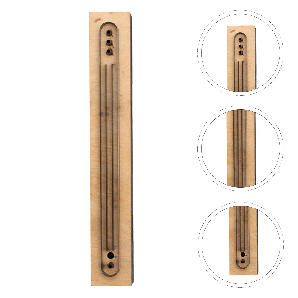 

1pc Funny Portable Creative Wooden Die Leather Die Cutting Tools Cutting Leather Mold