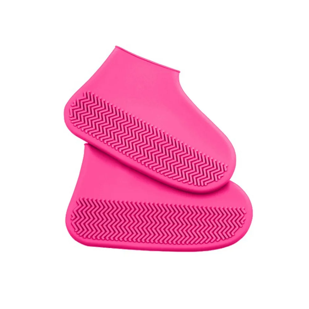 

Waterproof Rain Shoes 1 Pair Dustproof For Indoor Outdoor Rain Boots Shoe Cover Silicone Soft High Quality Hot Sale