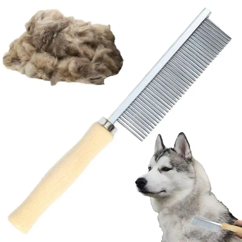 

Flea Comb Single Row Cat Comb Dog Grooming Comb Dog Cat Comb Pet Flea Lice Comb Cat Grooming Supplies For Dog Cat Small Pets