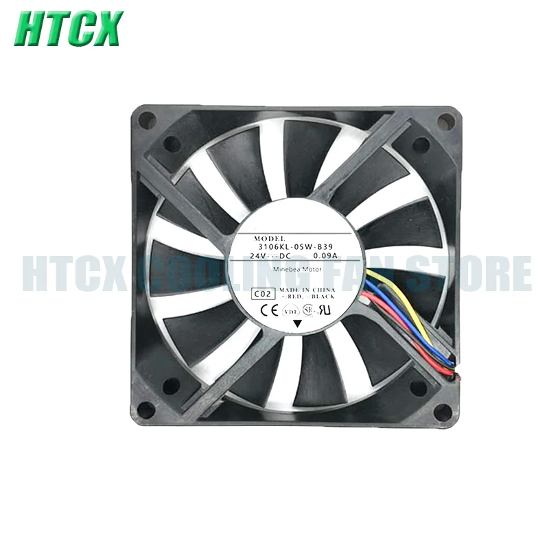 Новый 8015 8 см 24V0.09A двойной шариковый преобразователь частоты/копировальный