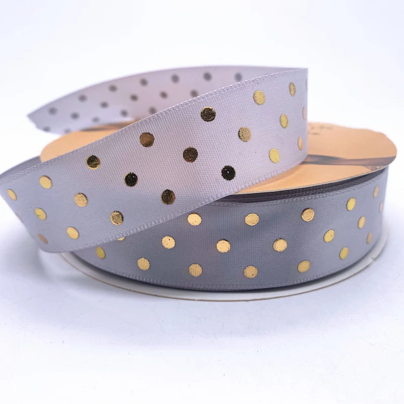 Атласные ленты с принтом 25 мм 5 ярдов |