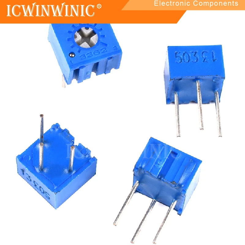 10 шт. 3362P Регулируемый потенциометр 20K (203)