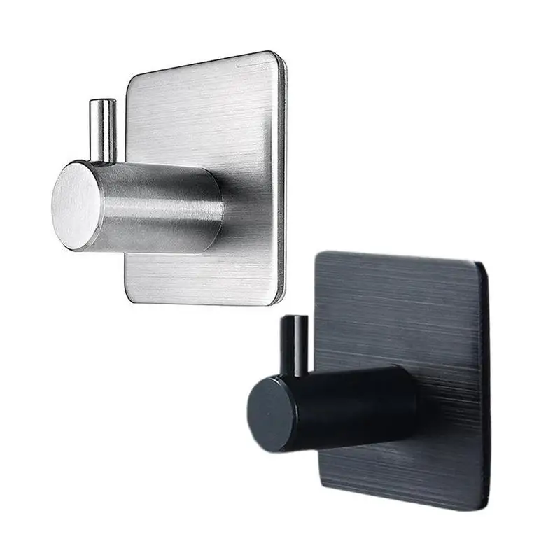 

Самоклеящийся настенный крючок, крючок для полотенец для кухни, стальная вешалка для пальто, вешалка для полотенец, крючки для полотенец, са...