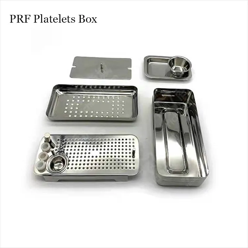 Контейнер для зубных имплантов коробка прибор богатый фибриновый чехол пластин |