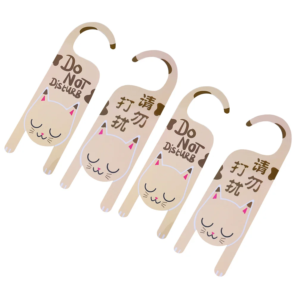 

Sign Hotel Hanger Office Bedroom Holder Cardstockletterspink Cute Bulkgaming Cleaning Doorknob Hanging Funny Accessory Pvc Knob