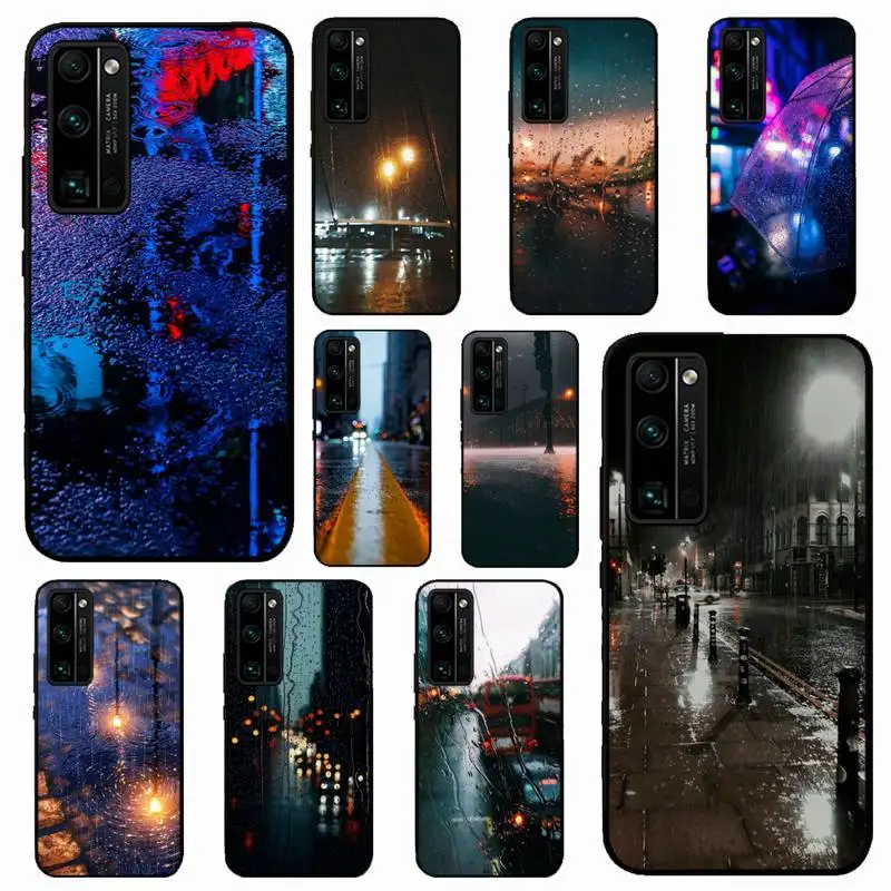 

Rainy day Phone Case for Huawei Honor 10 i 8X C 5A 20 9 10 30 lite pro Voew 10 20 V30