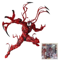 anime marvel the amazing spider man action figures 16cm spiderman red venom pvc collection ornaments model toy gifts for child