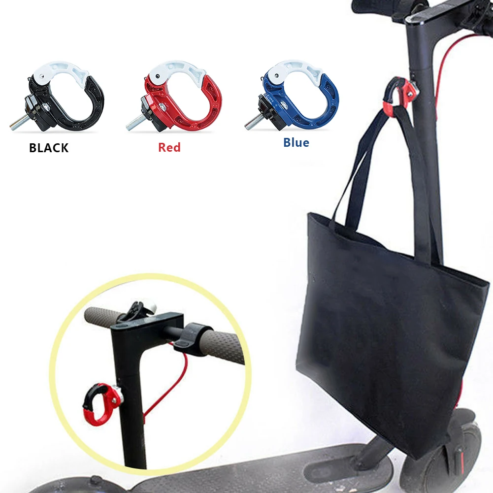 

5x6cm Aluminum Alloy Hanging Bag Hanger Gadget Metal Hook Waterproof For Xiaomi Mijia M365 Electric Scooter E-bike Accessories