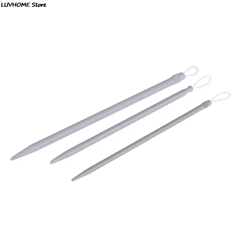 3 шт./компл. вязальные спицы с большими глазами из нейлоновой проволоки Швейные