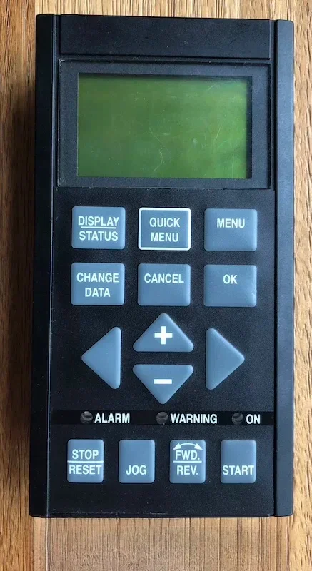 95% новая панель преобразователя частоты 175Z0401 VLT5000 Операционная LCP ДЛЯ 5000