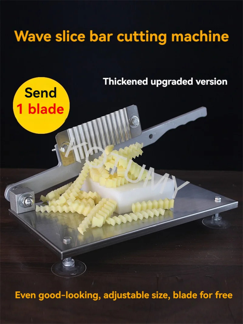 Коммерческий волновой нож Волновой из нержавеющей стали Вовчьи зубы