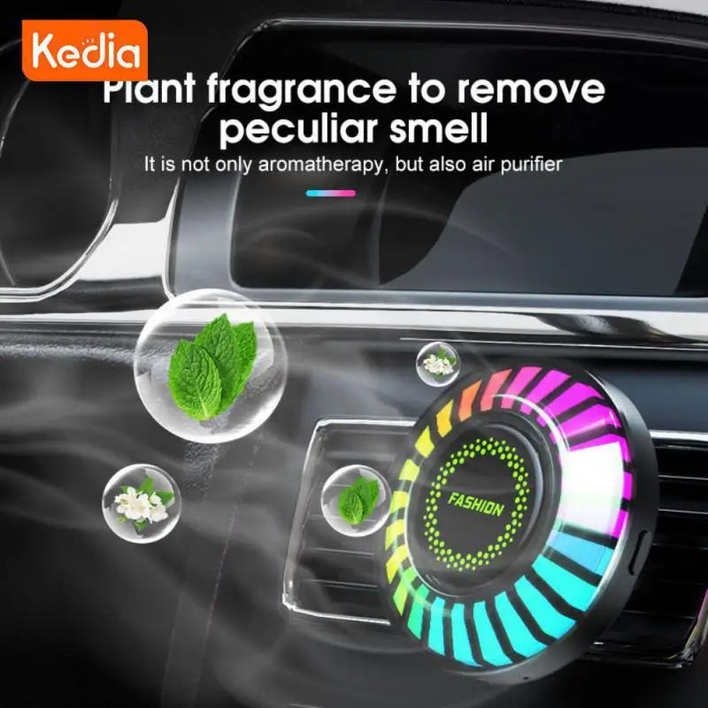 

Technological Car Creative Polar Ambience Lamp Durable Portable Purifier Car Supplies Multifunctional Rhythm Lamp