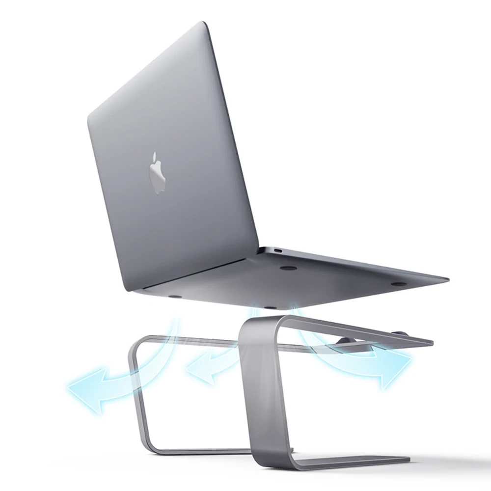 

Регулируемая алюминиевая подставка для ноутбука портативный держатель для ноутбука для Macbook Pro iPad Air подставка для компьютера планшета охлаждающий кронштейн