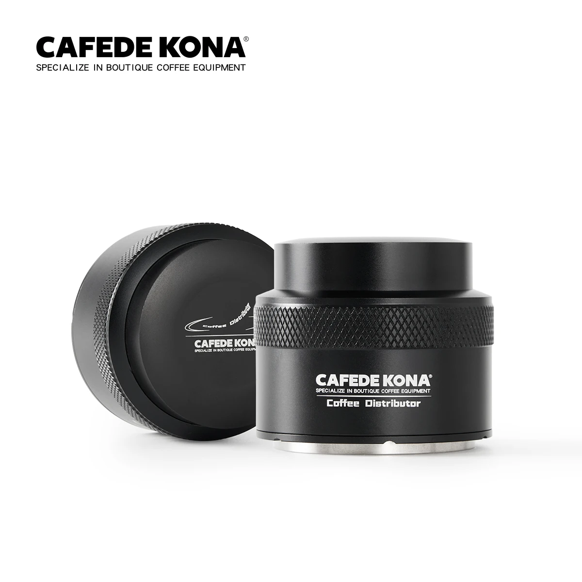 

Кофейный пресс CAFEDE KONA из нержавеющей стали 51 мм 58 мм, молоток для порошка, распределитель, уплотнитель, балансировка, автоматическое выравнивание